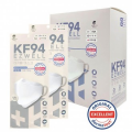 韓國製EZWELL KF94 四層防護3D立體白色口罩  (獨立包裝) (1套50個口罩) 為節省客人運費會拆盒寄出