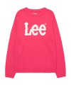 LEE (리) Big Twitch 標誌針織衫 粉紅色 (只有S碼)